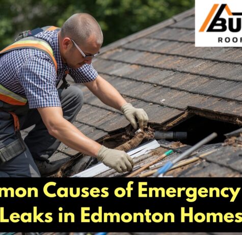 Causes of Emergency Roof Leaks in Edmonton