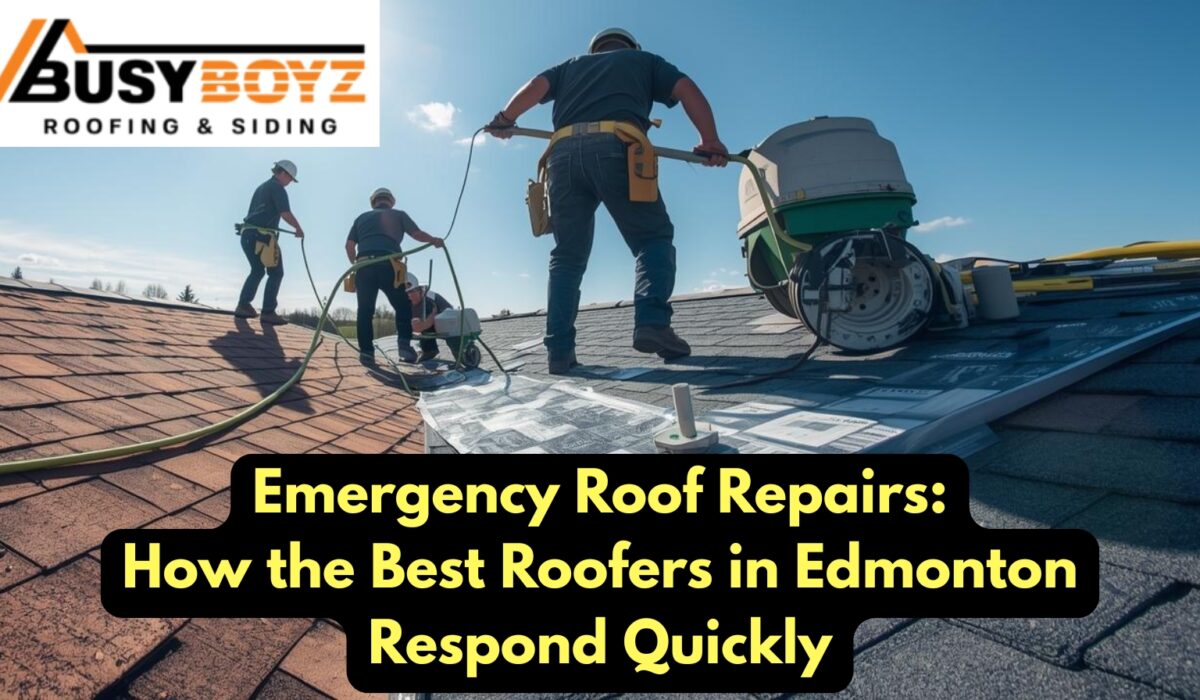 Emergency Roof Repairs Edmonton