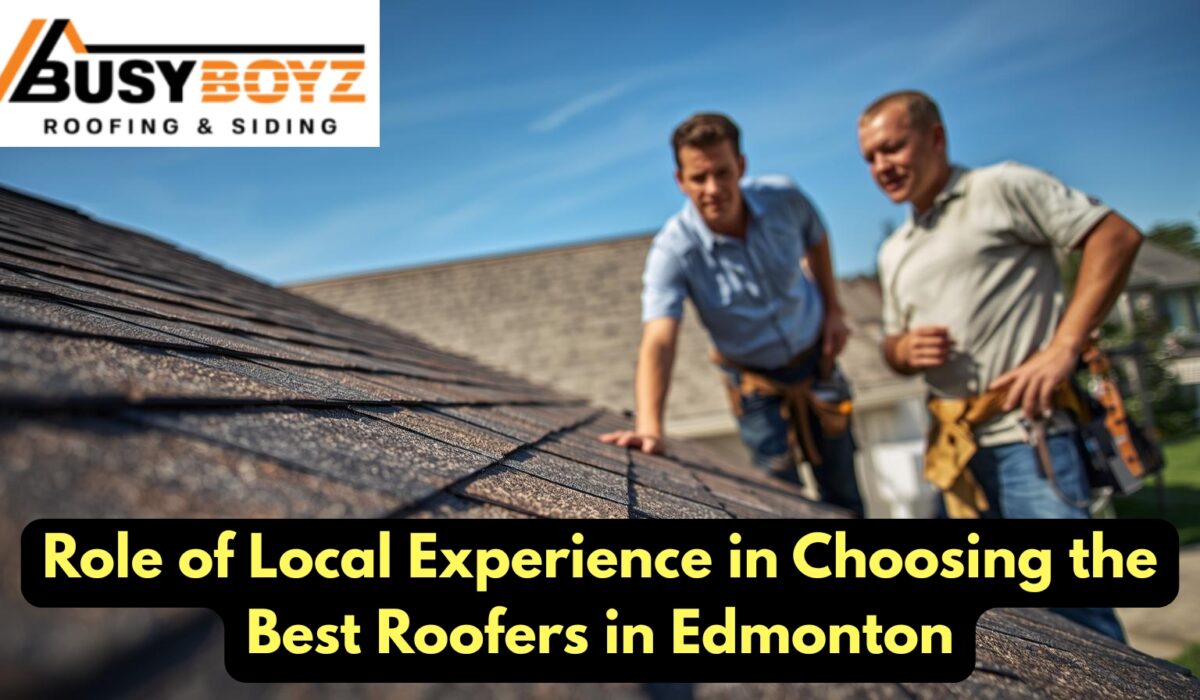 Experience is a very important factor in roofing, and local experience is even more critical. The city's unpredictable weather — heavy snowfalls, ice accumulation, spring rains, and strong summer winds — is always testing your roof's strength and durability. The presence of a roofing crew that not only understands the roofing methods but also has the first-hand experience of the weather and building conditions in Edmonton can really make a difference. So, it is a must for homeowners and businesses to get the best roofers in Edmonton who bring a lot of local expertise to the table. At Busy Boyz Roofing, we have years of local experience, top-notch workmanship, and an unbeatable understanding of how to protect Edmonton properties from the harsh weather. Why Local Roofing Experience Matters in Edmonton The climate in Edmonton is the main factor that makes roofs suffer. The conditions here are a mix of cold and hot, where freezing and thawing cause shingles to crack and roofing systems continue to be damaged by metal through constant summer hail. Local know-how helps the Edmonton roofing contractors to foresee the challenges and handle them professionally. The local and experienced team, like Busy Boyz Roofing, is well aware of the area’s: Construction rules and approval processes Meteorological conditions and seasonal issues regarding roof refurbishing Top-notch materials for the region's harsh climate Different neighborhood roof designs (from Downtown to Summerside, Windermere, Millwoods, and more) Dominating the roofing landscape in Millwoods and Summerside are asphalt shingles which are the cheapest option among all the roofing materials, while Windermere populace is captivated by metal roofs in Edmonton for their so-called beauty and long-lasting nature. In fact, a good and seasoned roofer will suggest the most appropriate roofing material for your place based on the prevailing trends. Understanding Edmonton’s Roofing Challenges Before you pick a roofing contractor, it is good to know what the characteristics of the Edmonton roofing are. The following issues are most common among homeowners: Hard Winter Weather Winter in Edmonton is long and icy, which creates ice dams and a lot of snow which in turn, stress the roofs. Attic ventilation and attic insulation Edmonton are very important to be done to avoid roof leaks and heat loss. Quick Changing of Temperatures In Edmonton, there are temperature changes that happen very quickly, freezing during the night and warming up during the day. Such changes can really mess up the roofs as the materials would be expanding and contracting. If the roof hasn’t been properly done, there are cracks that will form, and water will infiltrate the inside. Heavy Rain and Windstorm Summer has always been the season that usually brings along the heaviest rains, hailstorms, and wind gusts. Roofers in Edmonton have known this difficulty for years and can easily do the leak-proofing for you. Their work will include the flashing, sealing of the joints, and choosing the strongest materials capable of withstand high winds. Poor Drainage of Flat Roofs Flat-roofed commercial buildings are more likely to get flooded and leak as they cannot drain water away easily. Engaging the services of flat roof repair Edmonton specialists guarantees good drainage and long-lasting waterproofing. The local knowledge of the roofers allows them to deal with the problems, not only reactively but also proactively, assisting the property owners by saving time, stress, and money in the long run. The Benefits of Hiring the Best Roofers in Edmonton with Local Expertise Knowledge of Local Building Codes Every city has unique roofing standards. The City of Edmonton demands specific permits, materials, and installation methods that are all in accordance with the municipal safety codes. The roofing contractors Edmonton know these requirements very well, so you won't experience any inspection delays on your project. Familiarity with Trusted Local Suppliers Local roofing contractors in Edmonton are usually so reliable that they always work with the same suppliers which makes it possible for them to get better prices and faster delivery times for quality materials such as shingles, sealants, and metal panels, thus saving them costs. 3. Experience Across Different Roof Types No matter how big the project is—from residential roofing Edmonton to large-scale commercial roofing Edmonton—local roofers like Busy Boyz Roofing always make sure that their quality is consistent throughout all property types and can deal with a very wide range of roofs (like pitched, flat, metal, and shingled) due to their extensive experience. Responsive Emergency Repairs When you face sudden leaks or storm damage, you don’t want to wait for an out-of-town contractor. A local team can provide quick roof repair Edmonton services to prevent further damage — a major advantage during winter or heavy rain. Strong Reputation and Local Trust The best roofing companies Edmonton build their reputation within the community. Local reviews, word-of-mouth referrals, and proven track records are strong indicators of quality and reliability. Comparing Local vs. Non-Local Roofers Criteria Local Roofers (e.g., Busy Boyz Roofing) Non-Local Roofers Understanding of Edmonton weather Deep knowledge of local conditions Limited awareness Compliance with city codes Fully compliant May overlook local rules Availability for emergency calls Fast and responsive Often delayed Knowledge of neighborhoods Familiar with homes in Millwoods, Summerside, etc. Generic approach Use of local suppliers Yes, supporting Edmonton’s economy Relies on external suppliers After-service support Easy to contact for warranty or repairs Harder to reach Local expertise isn’t just a convenience — it’s an assurance of quality, compliance, and peace of mind. Busy Boyz Roofing: Your Trusted Local Edmonton Roofing Company Busy Boyz Roofing's skill and expertise have made it one of the best roofing companies in Edmonton. We possess extensive knowledge about the roofs and buildings in the area, and this is also one of the main reasons why our craftsmanship has been so good. We know the weather conditions in Edmonton, and we know the best methods to make long-lasting roofs that can endure the different weather conditions all year round. Our team provides a full range of services, including: Roof repair Edmonton Metal roofing Edmonton Flat roof repair Edmonton Residential roofing Edmonton Commercial roofing Edmonton Attic insulation Edmonton Roof inspections Edmonton We use only the highest-quality materials designed for Alberta’s climate and ensure every project is handled with precision and professionalism. How Local Experience Impacts Roof Longevity An experienced local roofer can actually prolong the life of your roof, and he can do that through: Proper installation was done according to thermal and wind load requirements in Edmonton. Selecting appropriate materials like cold-proof shingles or heat-reflective coatings. Maintenance for every season was planned, timely inspections were included before and after storms. He will be the first one to respond quickly in the case of emergencies, so the leak or ice melting damage costs will not be great due to the delay. To put it differently, if you have specialists who are familiar with Edmonton's climate, your roof will demand fewer repairs, be more energy-efficient, and have a longer overall life. Neighborhood-Focused Service Across Edmonton Busy Boyz Roofing has been providing custom roofing solutions for every area from modern houses in Windermere to family homes in Millwoods, and commercial places in Downtown Edmonton. We take it that roofing requirements are different everywhere the Downtown Edmonton structures highly demand long-lasting commercial roofing Edmonton systems. Summerside houses get great advantage from energy-conscious residential metal roofing Edmonton alternatives. Windermere people very often like shingles of great quality and look on their roofs. This locality-based expertise takes care of each customer receiving roofing solutions that are individualized, trustworthy, and efficient. The Busy Boyz Roofing Promise Our company is among those that are recognized as the best in the roofing industry in Edmonton, and we abide by three main principles: Quality Workmanship: The installation or repair of roofing that we do always meet the best standards in the market. Openness: Before each project, we present honest assessments and exact cost analyses. Local Engagement: We consider ourselves fortunate that we are Edmontonians and are thus committed to serving our community with pride and dedication. Whether it's a small roof repair or a new roof installation in Edmonton, our team will give you dependable and budget-friendly outcomes. Frequently Asked Questions (FAQ) Why is local roofing experience important in Edmonton? Local roofers understand the region’s weather, materials, and building codes, ensuring better performance and compliance. How do I know if my roofer is truly local? Check their physical address, service area, and local references. Reputable companies like Busy Boyz Roofing proudly list their Edmonton base. Do you handle both residential and commercial roofing? Yes! We specialize in residential roofing Edmonton and commercial roofing Edmonton with expertise across all property types. What’s the best time to schedule a roof inspection? We recommend roof inspections Edmonton at least twice a year — once in spring and once in fall — to prepare for seasonal changes. Conclusion: Choose the Best Roofers in Edmonton for Proven Local Expertise A roof is no less than a protective barricade, but rather a multi-faceted investment in the overall value and security of your property for the long run. Choosing the best roofers in Edmonton with the best genuine local knowledge will not only help your roof survive the harsh Alberta climate but will also increase your house's efficiency and beauty. Busy Boyz Roofing, roofing that endures, is the product of local capacity, industry knowledge, and a customer-centric approach. Our skilled team is set to take on the entire range of jobs, from metal roofing Edmonton to residential roofing Edmonton, and they will do so with precision and kindness. Contact Busy Boyz Roofing now at +1 780 709 3240 to book your complimentary consultation and discover the reason behind our reputation as the best roofers in Edmonton, trusted by both residents and businesses throughout the city.