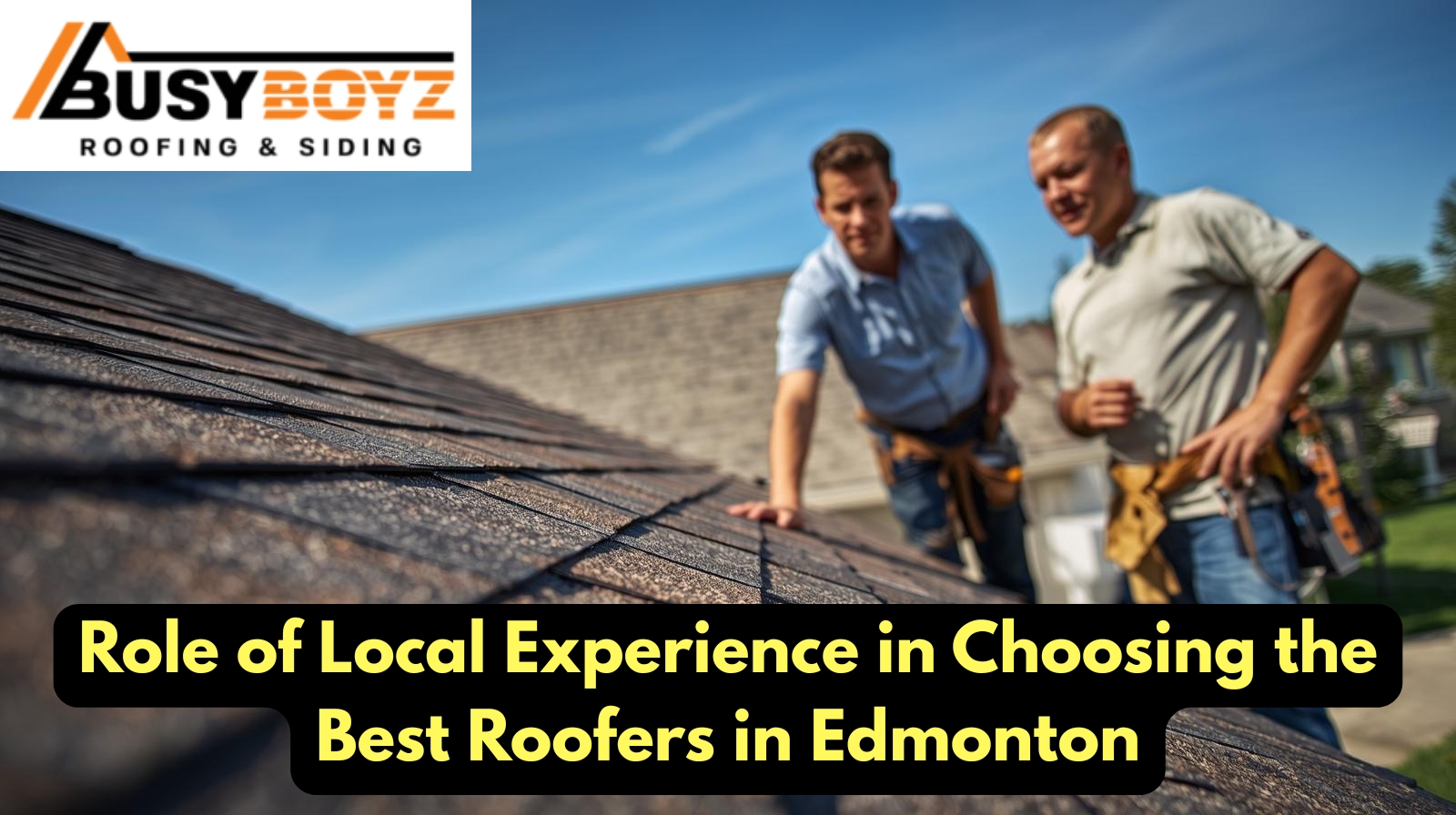Experience is a very important factor in roofing, and local experience is even more critical. The city's unpredictable weather — heavy snowfalls, ice accumulation, spring rains, and strong summer winds — is always testing your roof's strength and durability. The presence of a roofing crew that not only understands the roofing methods but also has the first-hand experience of the weather and building conditions in Edmonton can really make a difference. So, it is a must for homeowners and businesses to get the best roofers in Edmonton who bring a lot of local expertise to the table. At Busy Boyz Roofing, we have years of local experience, top-notch workmanship, and an unbeatable understanding of how to protect Edmonton properties from the harsh weather. Why Local Roofing Experience Matters in Edmonton The climate in Edmonton is the main factor that makes roofs suffer. The conditions here are a mix of cold and hot, where freezing and thawing cause shingles to crack and roofing systems continue to be damaged by metal through constant summer hail. Local know-how helps the Edmonton roofing contractors to foresee the challenges and handle them professionally. The local and experienced team, like Busy Boyz Roofing, is well aware of the area’s: Construction rules and approval processes Meteorological conditions and seasonal issues regarding roof refurbishing Top-notch materials for the region's harsh climate Different neighborhood roof designs (from Downtown to Summerside, Windermere, Millwoods, and more) Dominating the roofing landscape in Millwoods and Summerside are asphalt shingles which are the cheapest option among all the roofing materials, while Windermere populace is captivated by metal roofs in Edmonton for their so-called beauty and long-lasting nature. In fact, a good and seasoned roofer will suggest the most appropriate roofing material for your place based on the prevailing trends. Understanding Edmonton’s Roofing Challenges Before you pick a roofing contractor, it is good to know what the characteristics of the Edmonton roofing are. The following issues are most common among homeowners: Hard Winter Weather Winter in Edmonton is long and icy, which creates ice dams and a lot of snow which in turn, stress the roofs. Attic ventilation and attic insulation Edmonton are very important to be done to avoid roof leaks and heat loss. Quick Changing of Temperatures In Edmonton, there are temperature changes that happen very quickly, freezing during the night and warming up during the day. Such changes can really mess up the roofs as the materials would be expanding and contracting. If the roof hasn’t been properly done, there are cracks that will form, and water will infiltrate the inside. Heavy Rain and Windstorm Summer has always been the season that usually brings along the heaviest rains, hailstorms, and wind gusts. Roofers in Edmonton have known this difficulty for years and can easily do the leak-proofing for you. Their work will include the flashing, sealing of the joints, and choosing the strongest materials capable of withstand high winds. Poor Drainage of Flat Roofs Flat-roofed commercial buildings are more likely to get flooded and leak as they cannot drain water away easily. Engaging the services of flat roof repair Edmonton specialists guarantees good drainage and long-lasting waterproofing. The local knowledge of the roofers allows them to deal with the problems, not only reactively but also proactively, assisting the property owners by saving time, stress, and money in the long run. The Benefits of Hiring the Best Roofers in Edmonton with Local Expertise Knowledge of Local Building Codes Every city has unique roofing standards. The City of Edmonton demands specific permits, materials, and installation methods that are all in accordance with the municipal safety codes. The roofing contractors Edmonton know these requirements very well, so you won't experience any inspection delays on your project. Familiarity with Trusted Local Suppliers Local roofing contractors in Edmonton are usually so reliable that they always work with the same suppliers which makes it possible for them to get better prices and faster delivery times for quality materials such as shingles, sealants, and metal panels, thus saving them costs. 3. Experience Across Different Roof Types No matter how big the project is—from residential roofing Edmonton to large-scale commercial roofing Edmonton—local roofers like Busy Boyz Roofing always make sure that their quality is consistent throughout all property types and can deal with a very wide range of roofs (like pitched, flat, metal, and shingled) due to their extensive experience. Responsive Emergency Repairs When you face sudden leaks or storm damage, you don’t want to wait for an out-of-town contractor. A local team can provide quick roof repair Edmonton services to prevent further damage — a major advantage during winter or heavy rain. Strong Reputation and Local Trust The best roofing companies Edmonton build their reputation within the community. Local reviews, word-of-mouth referrals, and proven track records are strong indicators of quality and reliability. Comparing Local vs. Non-Local Roofers Criteria Local Roofers (e.g., Busy Boyz Roofing) Non-Local Roofers Understanding of Edmonton weather Deep knowledge of local conditions Limited awareness Compliance with city codes Fully compliant May overlook local rules Availability for emergency calls Fast and responsive Often delayed Knowledge of neighborhoods Familiar with homes in Millwoods, Summerside, etc. Generic approach Use of local suppliers Yes, supporting Edmonton’s economy Relies on external suppliers After-service support Easy to contact for warranty or repairs Harder to reach Local expertise isn’t just a convenience — it’s an assurance of quality, compliance, and peace of mind. Busy Boyz Roofing: Your Trusted Local Edmonton Roofing Company Busy Boyz Roofing's skill and expertise have made it one of the best roofing companies in Edmonton. We possess extensive knowledge about the roofs and buildings in the area, and this is also one of the main reasons why our craftsmanship has been so good. We know the weather conditions in Edmonton, and we know the best methods to make long-lasting roofs that can endure the different weather conditions all year round. Our team provides a full range of services, including: Roof repair Edmonton Metal roofing Edmonton Flat roof repair Edmonton Residential roofing Edmonton Commercial roofing Edmonton Attic insulation Edmonton Roof inspections Edmonton We use only the highest-quality materials designed for Alberta’s climate and ensure every project is handled with precision and professionalism. How Local Experience Impacts Roof Longevity An experienced local roofer can actually prolong the life of your roof, and he can do that through: Proper installation was done according to thermal and wind load requirements in Edmonton. Selecting appropriate materials like cold-proof shingles or heat-reflective coatings. Maintenance for every season was planned, timely inspections were included before and after storms. He will be the first one to respond quickly in the case of emergencies, so the leak or ice melting damage costs will not be great due to the delay. To put it differently, if you have specialists who are familiar with Edmonton's climate, your roof will demand fewer repairs, be more energy-efficient, and have a longer overall life. Neighborhood-Focused Service Across Edmonton Busy Boyz Roofing has been providing custom roofing solutions for every area from modern houses in Windermere to family homes in Millwoods, and commercial places in Downtown Edmonton. We take it that roofing requirements are different everywhere the Downtown Edmonton structures highly demand long-lasting commercial roofing Edmonton systems. Summerside houses get great advantage from energy-conscious residential metal roofing Edmonton alternatives. Windermere people very often like shingles of great quality and look on their roofs. This locality-based expertise takes care of each customer receiving roofing solutions that are individualized, trustworthy, and efficient. The Busy Boyz Roofing Promise Our company is among those that are recognized as the best in the roofing industry in Edmonton, and we abide by three main principles: Quality Workmanship: The installation or repair of roofing that we do always meet the best standards in the market. Openness: Before each project, we present honest assessments and exact cost analyses. Local Engagement: We consider ourselves fortunate that we are Edmontonians and are thus committed to serving our community with pride and dedication. Whether it's a small roof repair or a new roof installation in Edmonton, our team will give you dependable and budget-friendly outcomes. Frequently Asked Questions (FAQ) Why is local roofing experience important in Edmonton? Local roofers understand the region’s weather, materials, and building codes, ensuring better performance and compliance. How do I know if my roofer is truly local? Check their physical address, service area, and local references. Reputable companies like Busy Boyz Roofing proudly list their Edmonton base. Do you handle both residential and commercial roofing? Yes! We specialize in residential roofing Edmonton and commercial roofing Edmonton with expertise across all property types. What’s the best time to schedule a roof inspection? We recommend roof inspections Edmonton at least twice a year — once in spring and once in fall — to prepare for seasonal changes. Conclusion: Choose the Best Roofers in Edmonton for Proven Local Expertise A roof is no less than a protective barricade, but rather a multi-faceted investment in the overall value and security of your property for the long run. Choosing the best roofers in Edmonton with the best genuine local knowledge will not only help your roof survive the harsh Alberta climate but will also increase your house's efficiency and beauty. Busy Boyz Roofing, roofing that endures, is the product of local capacity, industry knowledge, and a customer-centric approach. Our skilled team is set to take on the entire range of jobs, from metal roofing Edmonton to residential roofing Edmonton, and they will do so with precision and kindness. Contact Busy Boyz Roofing now at +1 780 709 3240 to book your complimentary consultation and discover the reason behind our reputation as the best roofers in Edmonton, trusted by both residents and businesses throughout the city.