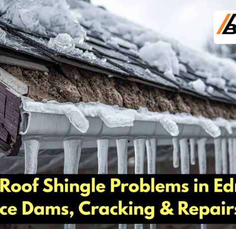 Roof Shingles Edmonton winter ice dam damage