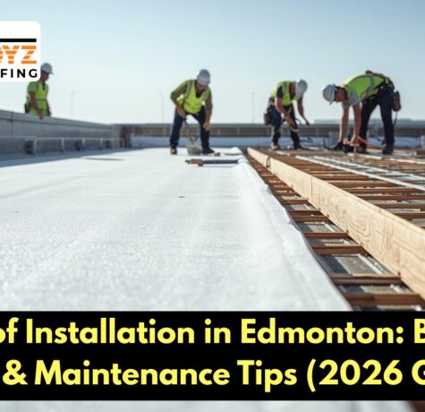 Flat Roof Installation in Edmonton