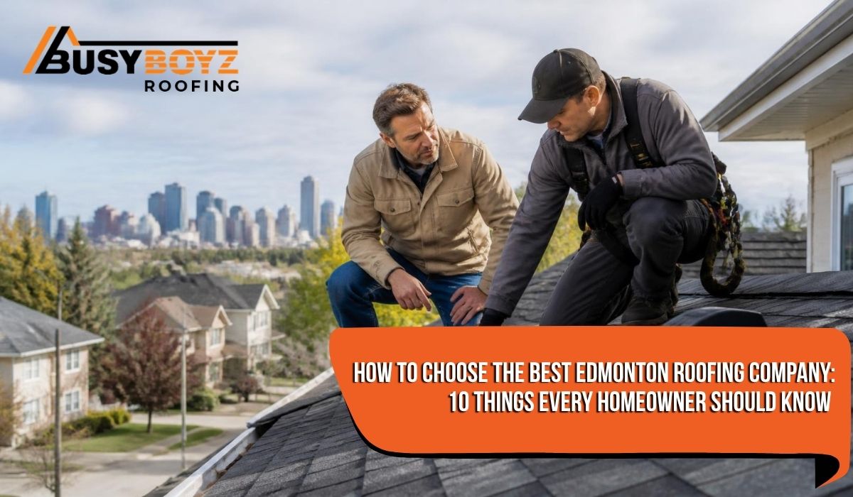 best Edmonton roofing company