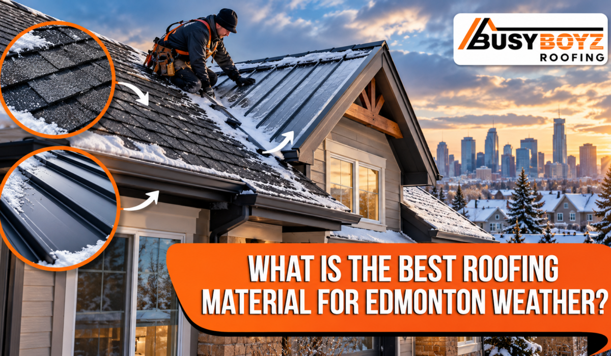 Best Roofing Material Edmonton