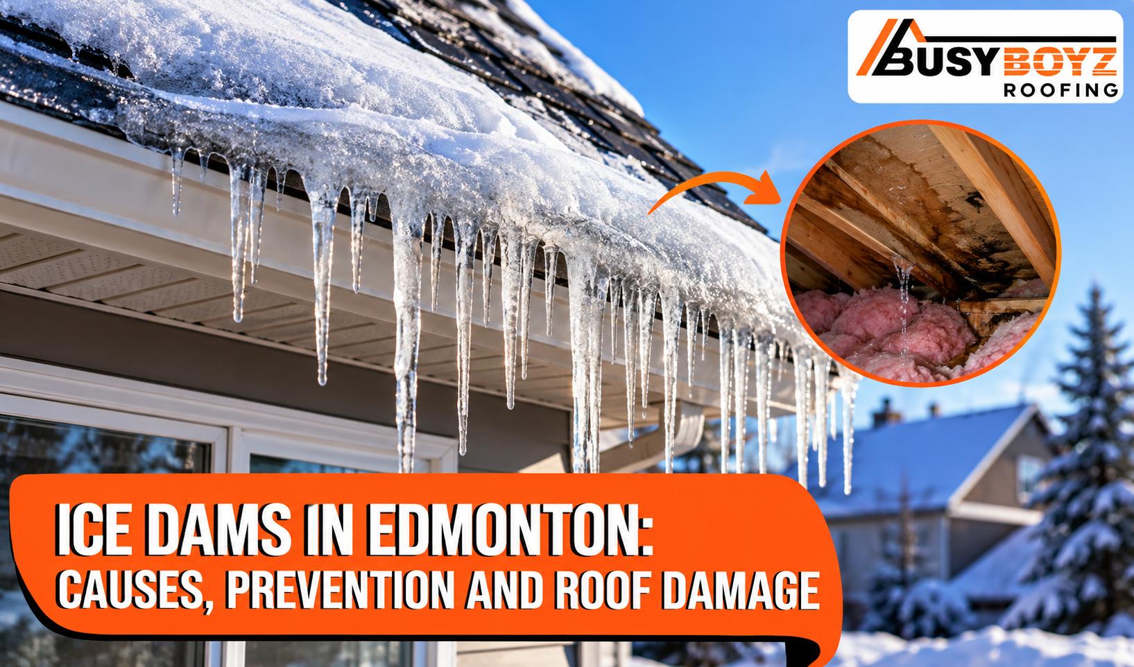 Ice Dam Repair Edmonton