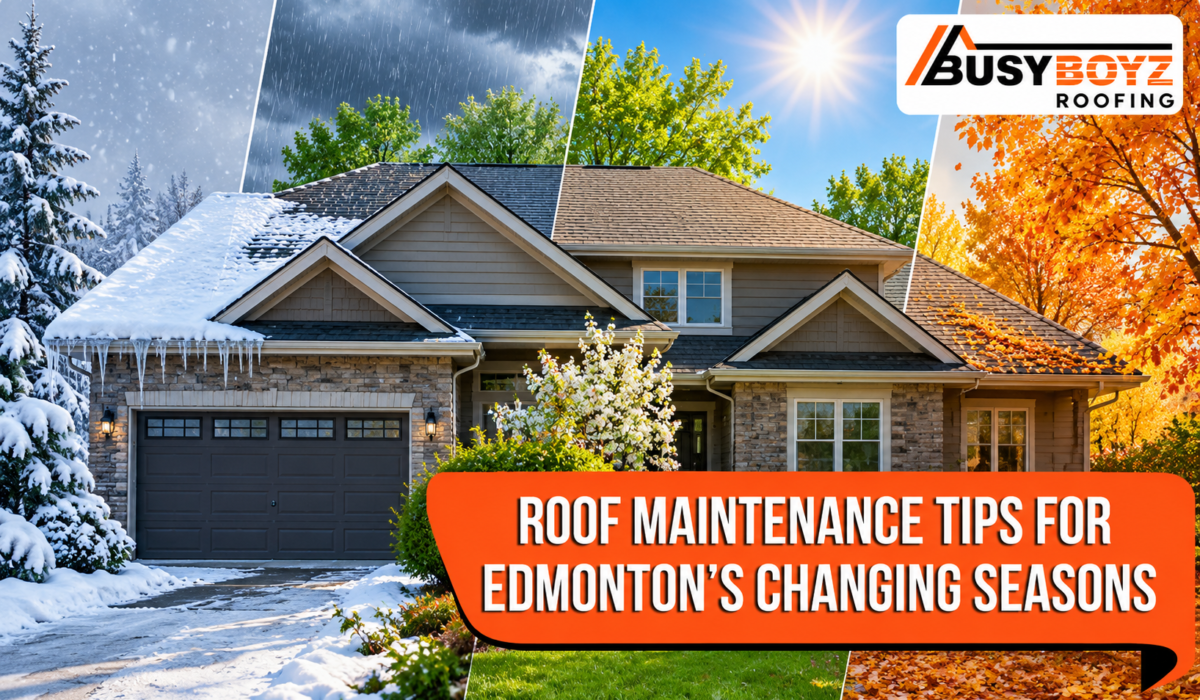 Roof Maintenance Edmonton